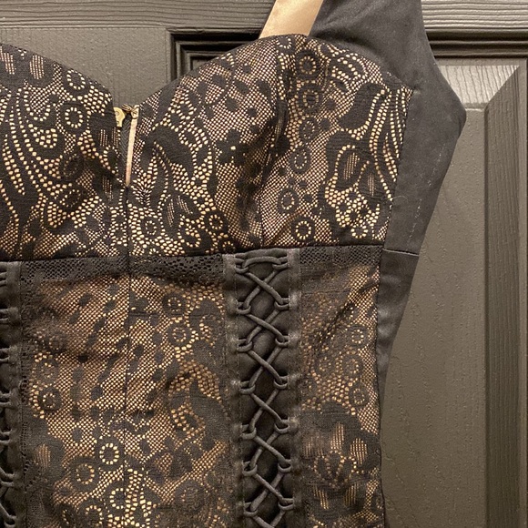 Silk Bebe bustier top - Picture 3 of 6